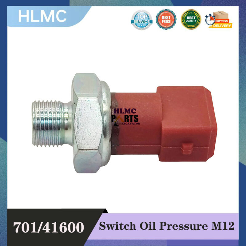 Transmission Oil Pressure Switch Sensor 701/41600 701/37300 Compatible with JCB Backhoe 3C 3CX 3D 3DX 4C 4CX 1400B 1550B 1600B 1700B 214 215 216 217