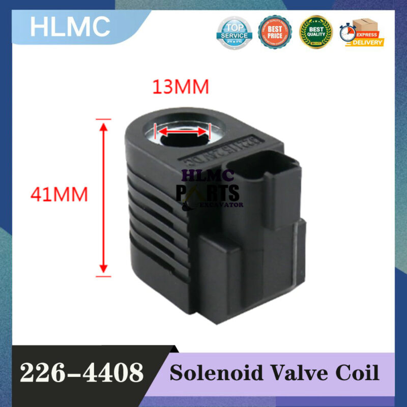 Excavator Spare Part 24VDC Solenoid Coil 322115/226-4408 Coil for CAT/RM-300/RM-350B Solenoid Coil