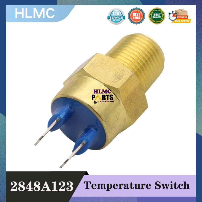 Temperature Switch Sensor 2848A123 Fit for Perkins 1103 1104 4224040M1 4223665M1 Massey Ferguson 3065 3080