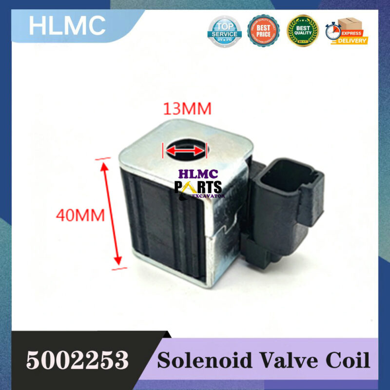 Excavator Accessories Suitable for LiuGong LG906E/920E 922E 926E 930E 930E Pilot Solenoid Valve Coil 5002253