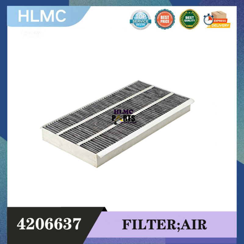 4206637 Cabin Air Filter for Hitachi EX1200-6 Excavator SC90041 A-2715 P533788 AF55781