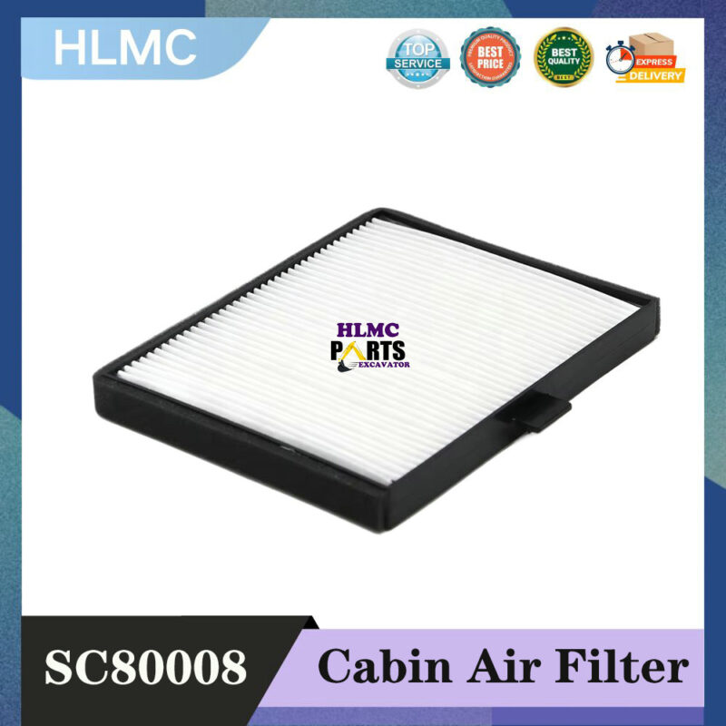 Cabin Air Filter Element SC80008 SKL46123 SKL46459 for Doosan DH500-7
