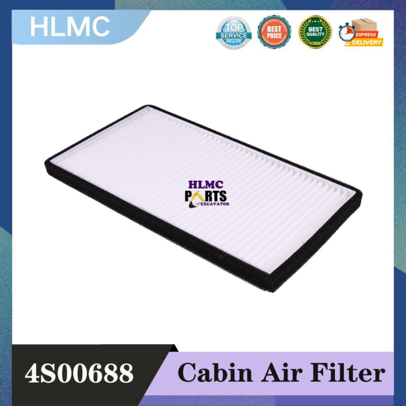 Cabin Air Filter 21W-979-R350 4S00688 SC 80022 Compatible for John Deere Excavator 135D 225DLC 75C 80C 75D 225CLC 135C Replacement
