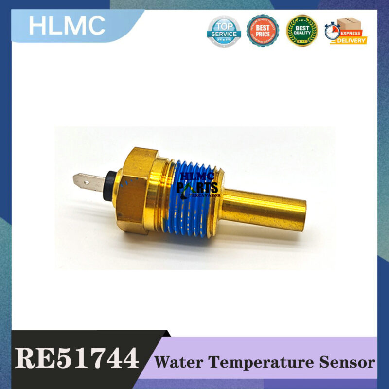 Excavator Parts Water Temperature Sensor RE51744 for 5103E 5103 5103S 5203 5104 5038D