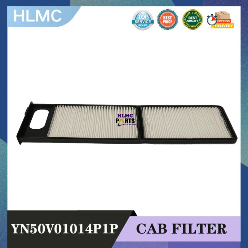 Cab Air Filter Fits in KOBELCO Excavator YN50V01014P1P YN50V01014P1 51186-41970