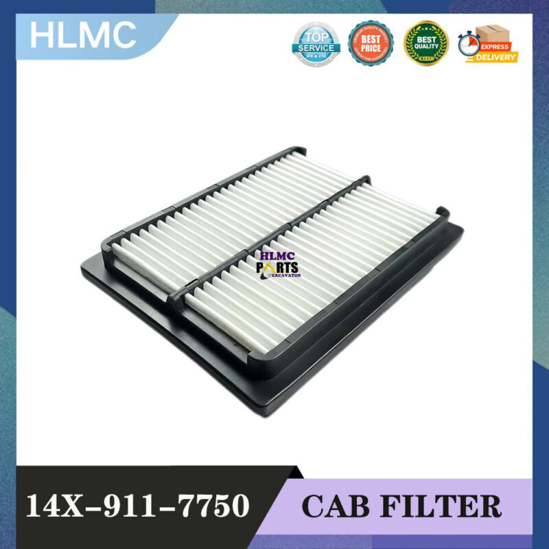 Cab Clean Air Filter 14X-911-7750 14X-911-7862 17M-911-3530 T0270-67060 17M-911-3530 for Excavator PC200-8 PC60-8