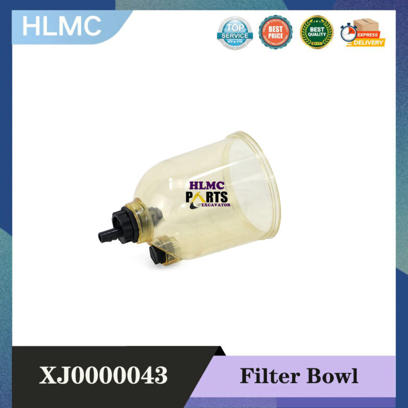 XJ0000043 Filter Bowl Fits 500FH 500FG Filter Glass for P552014 2010PM Filter Cup