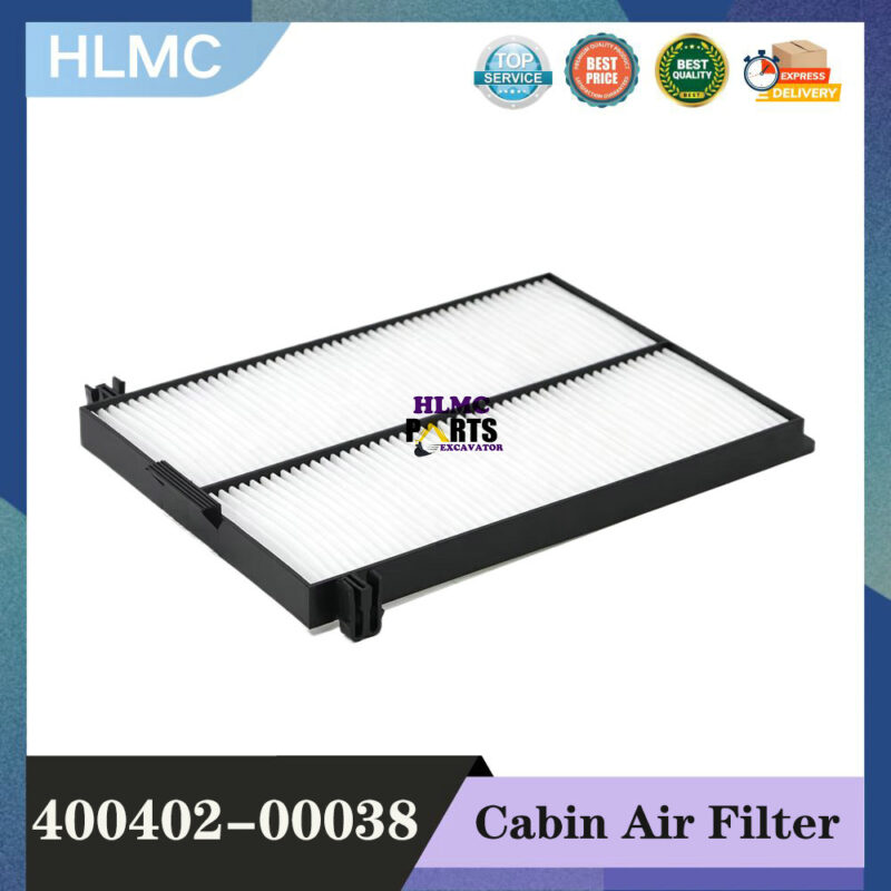 Cabin Air Filter 400402-00038 for Doosan DX55-9C DX60-9C 400402-00079