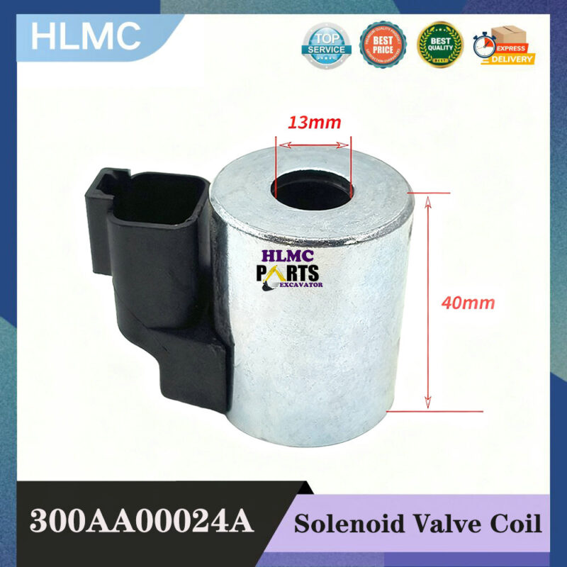 300AA00024A Excavator Crane Accessories Are Suitable for Eaton 1115 Wiggs Hydraulic Valve Coils Pilot Solenoid Valve Coils