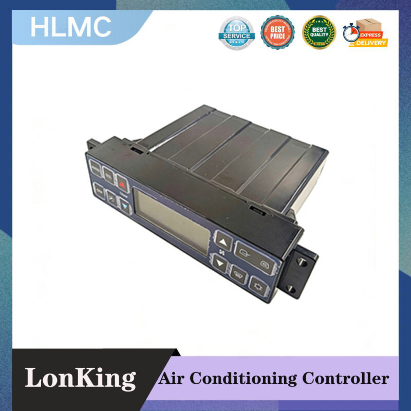 Construction Machinery Parts Lonking 225 XGMA 815 825 822 High Quality Black Air Conditioning Controller & Panel Switch