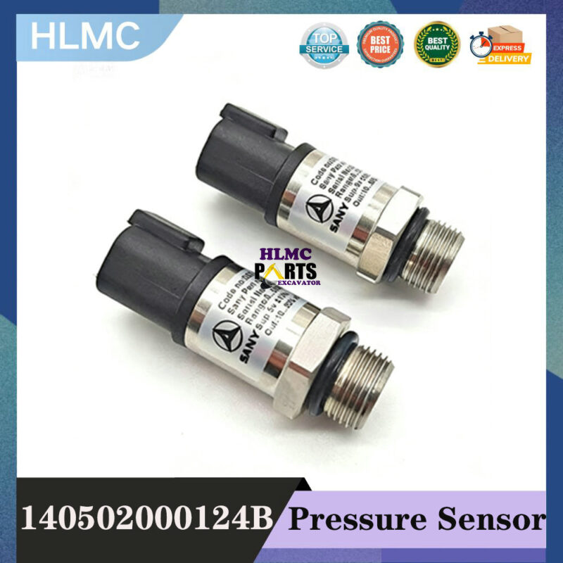 140502000124B For SANY75135205215235-8 Hydraulic Pump Distribution Valve High Low Pressure Sensors
