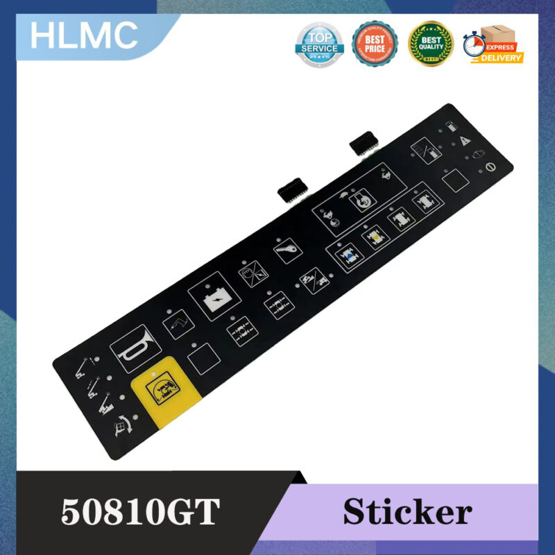 Genie Switch Platform Membrane Decal 50810 50810GT Parts for Genie Boom Lift S100 S105 S125