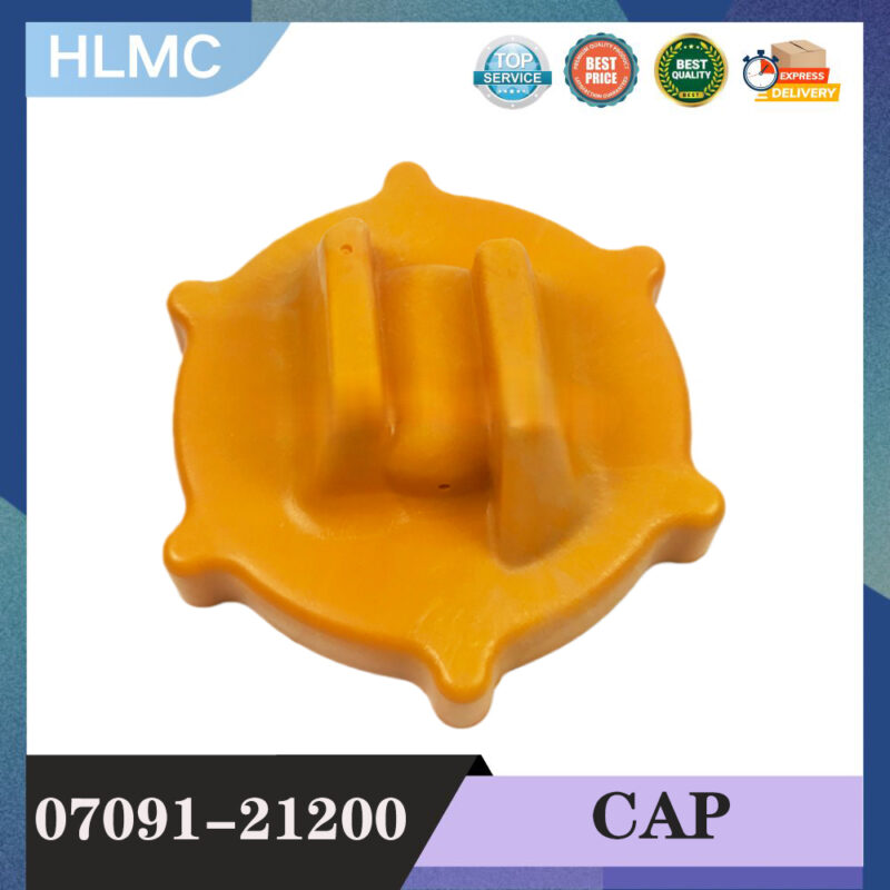 Excavator Diesel Fuel tank Cap for PC60 PC200-3 Fuel Caps Cover 07091-21200 07091-11200 07091-01200 Construction Machinery Parts