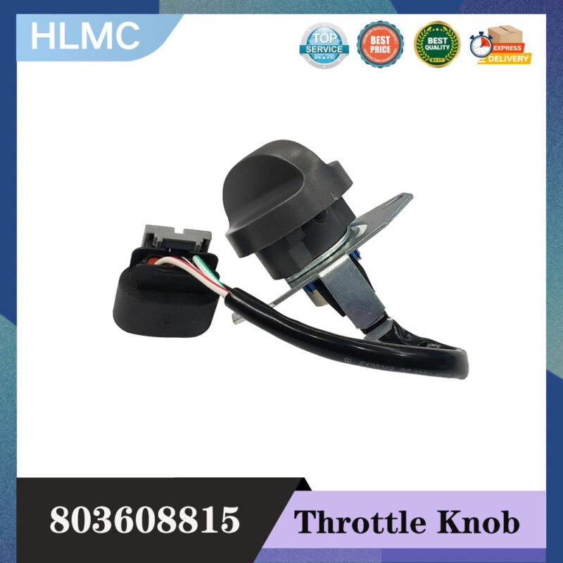 Excavator Throttle Knob 803608815 for XE135B XE215 XE235 10 Gear 15 Gear Switch 803608815 Replacement Part