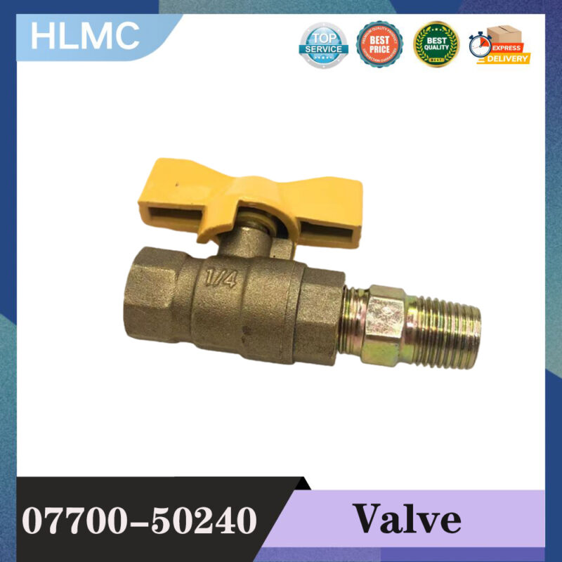 07700-50240 Excavator Fuel Tank Valve Switch for ZAX120 ZAX200 ZAX210 ZAX240 ZAX250 Construction Machinery Parts
