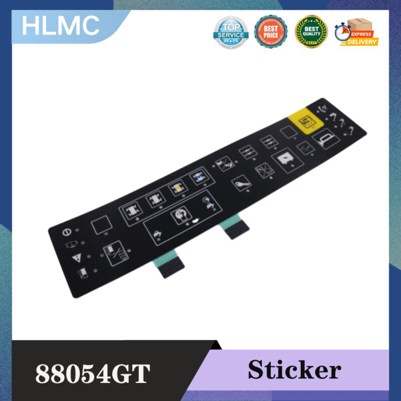 Replacement Aerial Lift Parts AWP Platform Switch Membrane Decal 88054GT 88054 for Boom Lift Z-80/60