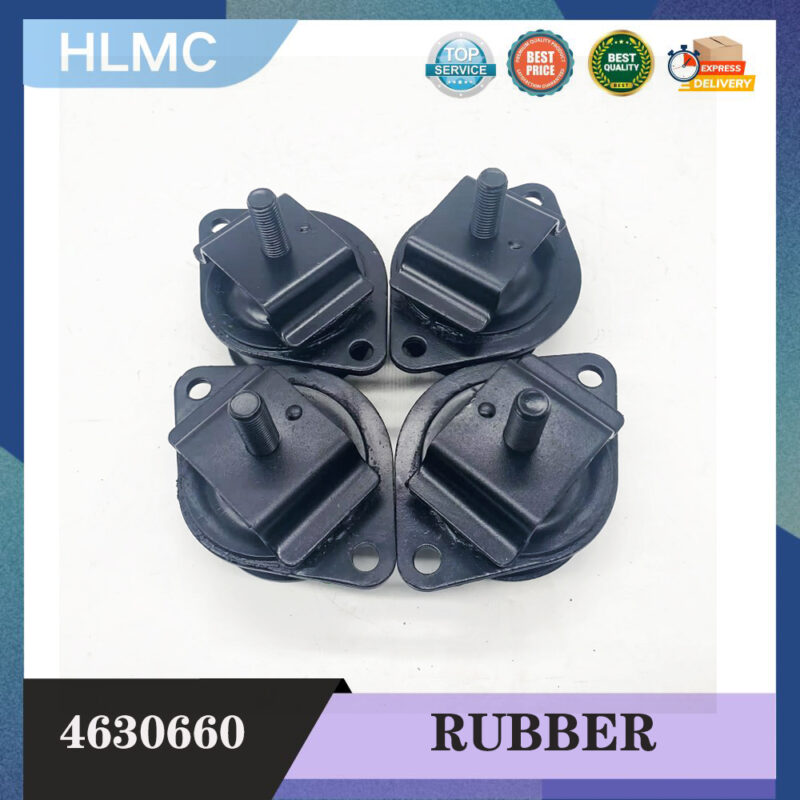 4630660 Excavator Cabin Rubber Mount Support for EX120 EX200 EX300 ZX120 ZAX200 Direct Injection Shock-absorbing Rubber
