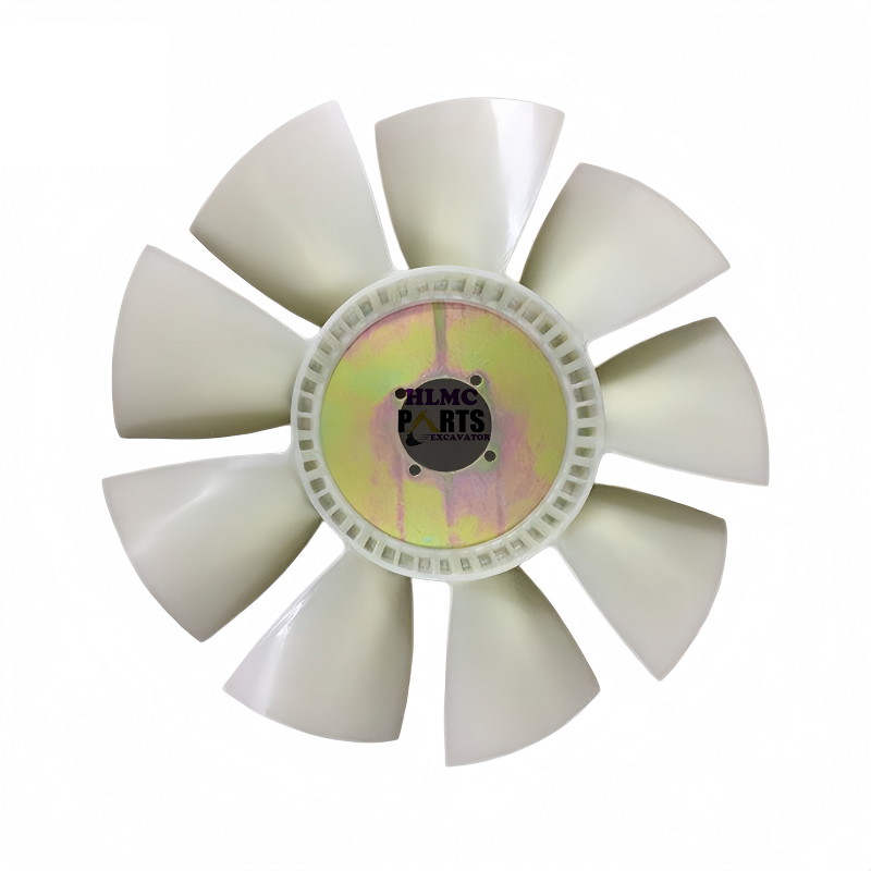Excavator Engine Fan 6 Holes 10 Blades 2459344 Cooling Fan As 245-9344 for E320D E320D2 Diesel Engine Cooling Fan Blade - Image 6