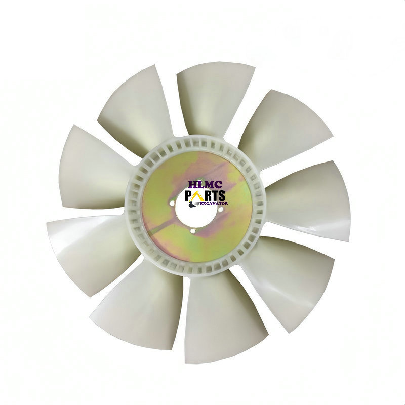 Excavator Engine Fan 6 Holes 10 Blades 2459344 Cooling Fan As 245-9344 for E320D E320D2 Diesel Engine Cooling Fan Blade - Image 2