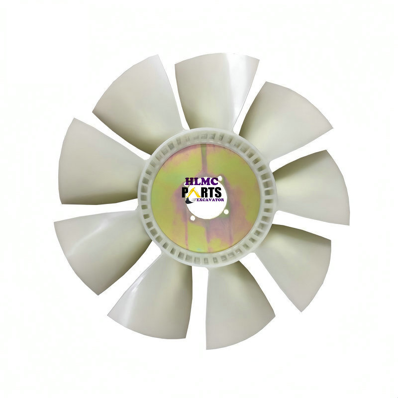 Excavator Engine Fan 6 Holes 10 Blades 2459344 Cooling Fan As 245-9344 for E320D E320D2 Diesel Engine Cooling Fan Blade - Image 3