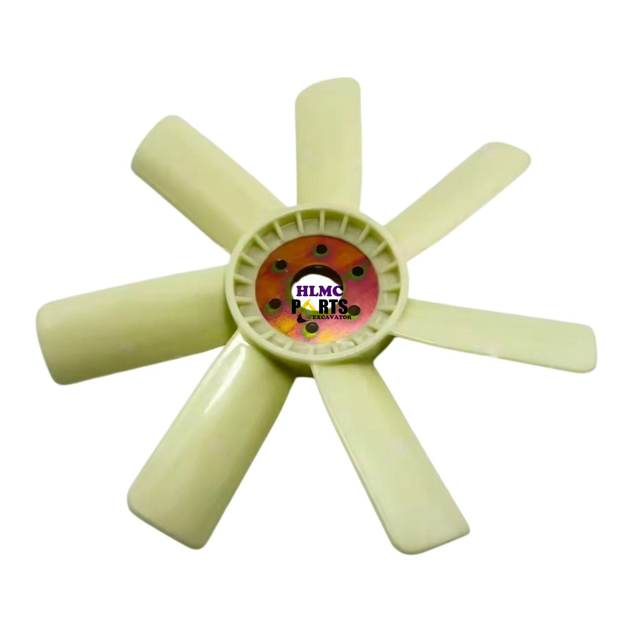 Construction Machinery Parts 600-625-6580 Excavators Parts Fan Blade for 4D95 6D105 Engine Adjacent Holes and 51 Diagonal Holes - Image 3