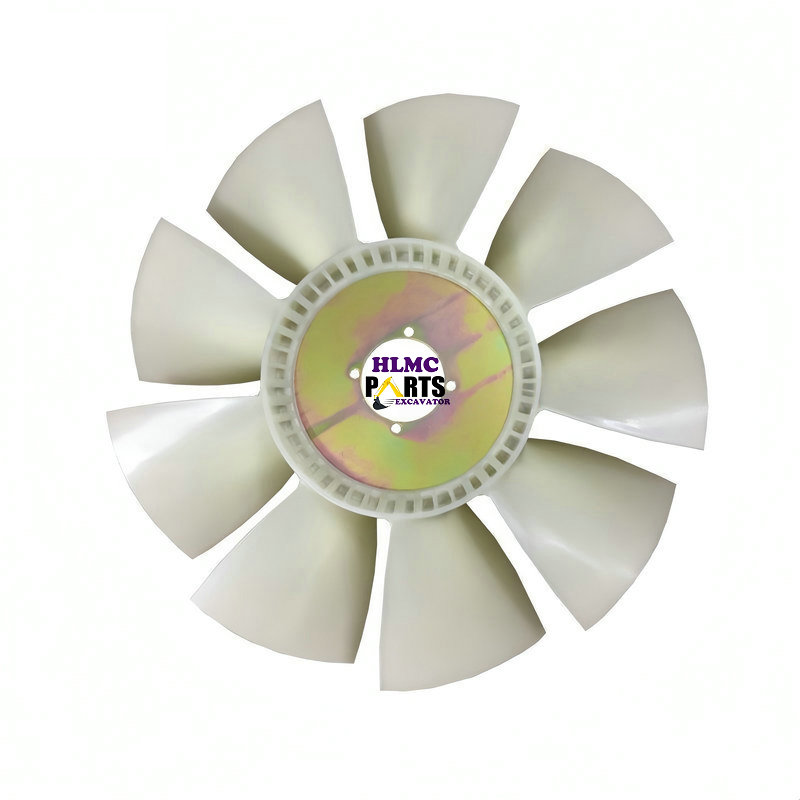 Excavator Engine Fan 6 Holes 10 Blades 2459344 Cooling Fan As 245-9344 for E320D E320D2 Diesel Engine Cooling Fan Blade - Image 4