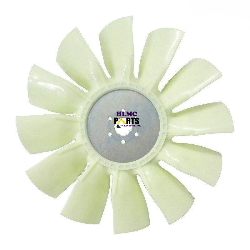 Excavator Engine Fan 6 Holes 10 Blades 2459344 Cooling Fan As 245-9344 for E320D E320D2 Diesel Engine Cooling Fan Blade - Image 5