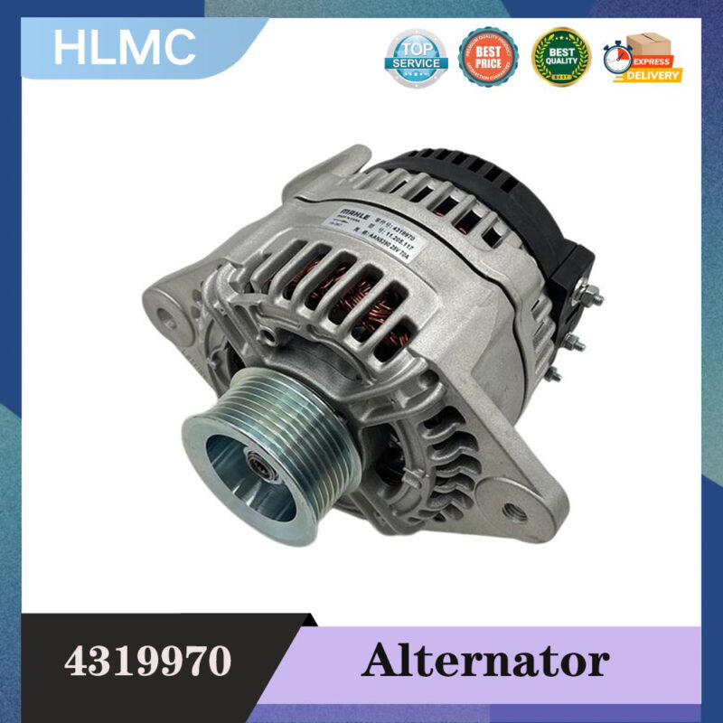 Excavator Engine Alternator for 4BT3.9 6BT5.9 6CT8.3 QSM11 Engine 4319970 5282841 4936879 24V 70A AC Alternator Generator Assy