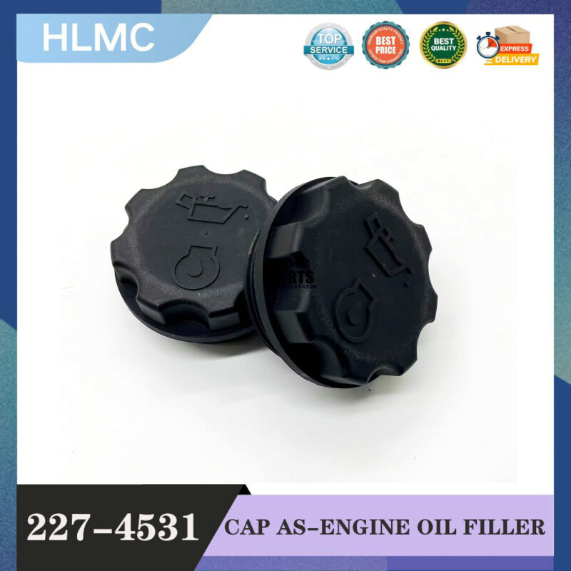 High Quality Excavator Engine Oil Filler Cap for E324D E325D E320GC C7 C9 4142X099 227-4531 Diesel Engine Oil Filter Cap