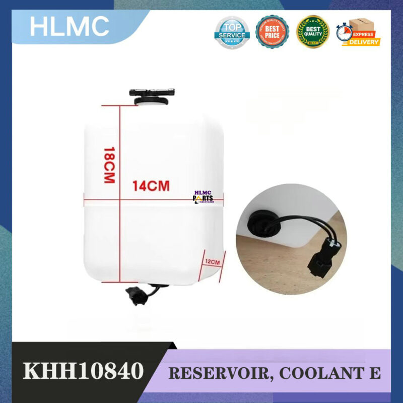 KHH10840 KHH10850 Cooling Water Tank Water Expansion Tank Cooling Part for SH200A6 SH210A3 SH120A2 SH240A5 Excavator Parts