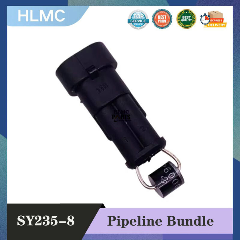 Excavator Parts Two Stage Pipeline Bundle for SY55-8 SY75-9 SY135-8 SY215-9 SY235-8 Secondary Connection Pressure Stabilizer