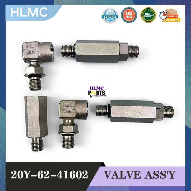 20Y-62-41603 20Y-62-41602 20Y-62-41601 Excavator Main Control Valve Assembly for PC200-7 PC200-8 Check Valve Assy