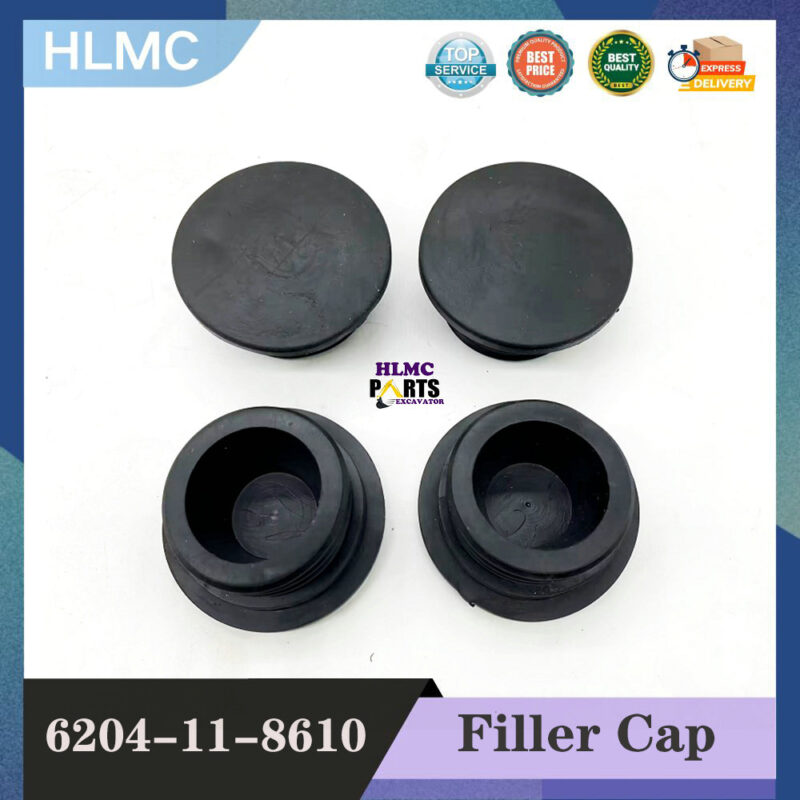 Construction Machinery Parts 6204-11-8610 Excavator Oil Filter Cap for PC130-7 PC200-7 PC240-8 PC200-8 Oil Filler Cover