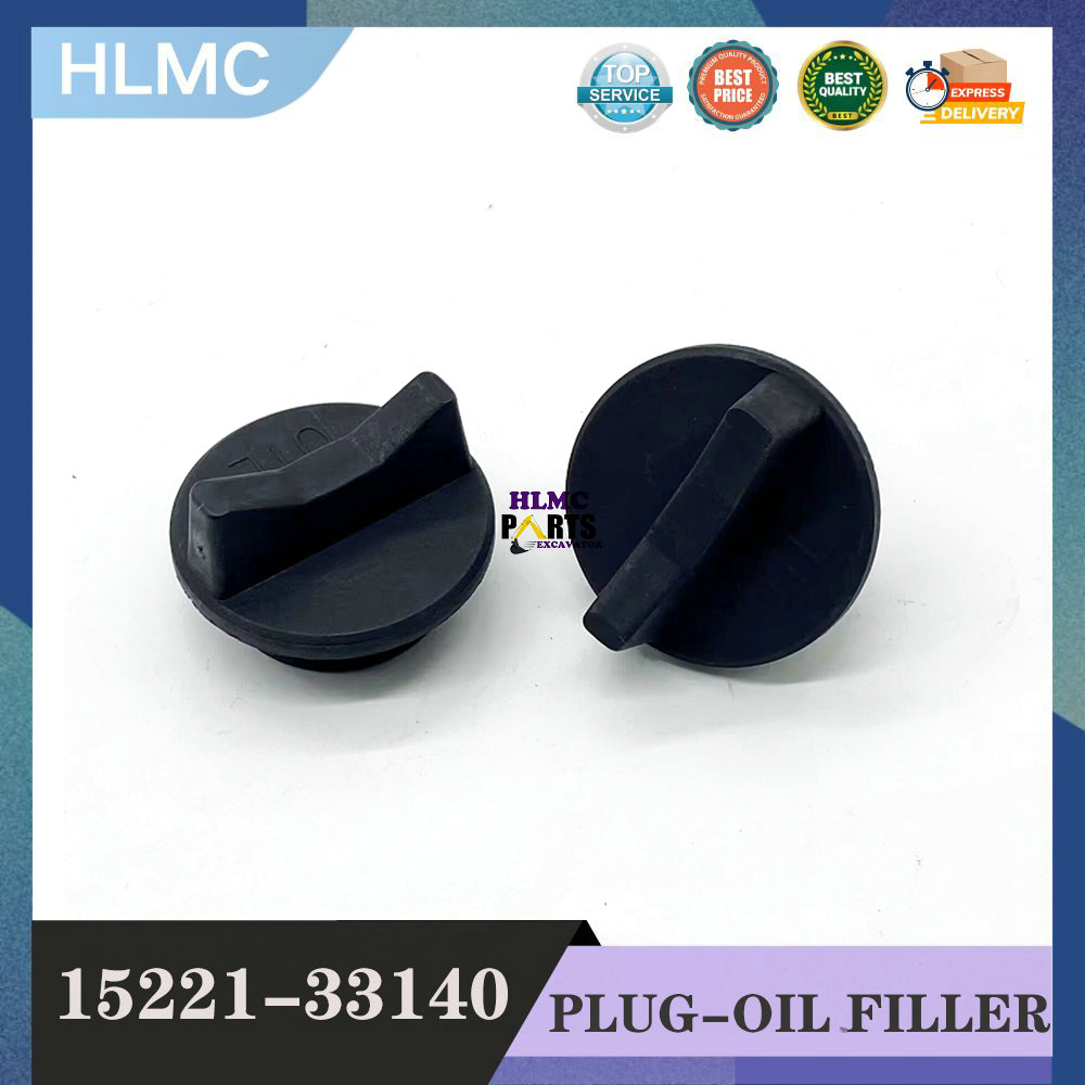 Excavator Oil Filler Cap 15221-33140 15852-33140 15852-33143 for KX41H KX41-2 KX61-2 KX71 KX71-3 Engine Oil Filler Cap Cover