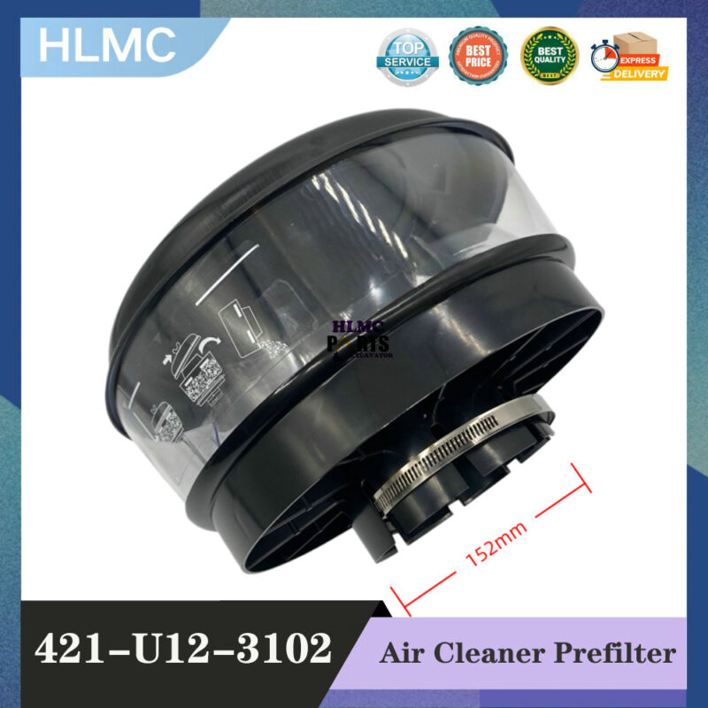 High Quality 421-U12-3102 Excavator Air Cleaner Prefilter for PC300-8 PC350-8 PC400-8 PC450-8 Pre-filter Assembly