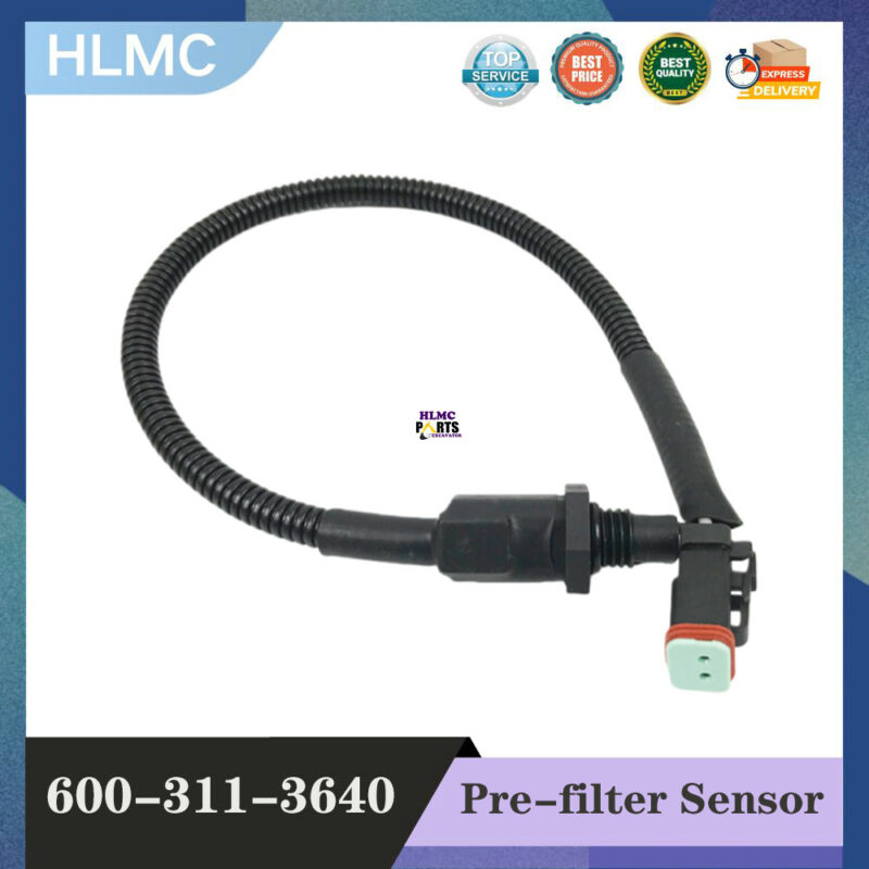 High Quality Excavator Fuel Pre-filter Sensor 600-311-3640 600-319-5610 for PC200-8 PC220-8 PC240-8 Pre-filter Sensor