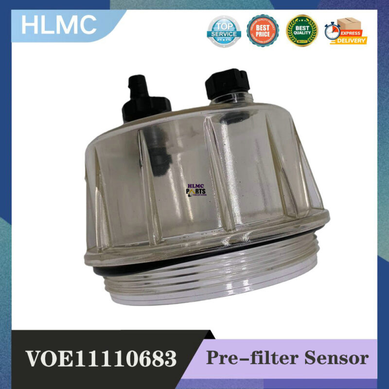 High Quality VOE11110683 11110683 Excavator Filter Water Separator Bowl Cup Filter Cup for EC210 EC240 EC290