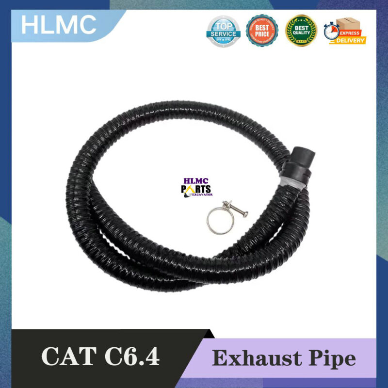 Construction Machinery Parts Excavator Engine Exhaust Pipe for E320D E323D E324D Electronic Fuel Injection C6.4 Exhaust Pipe