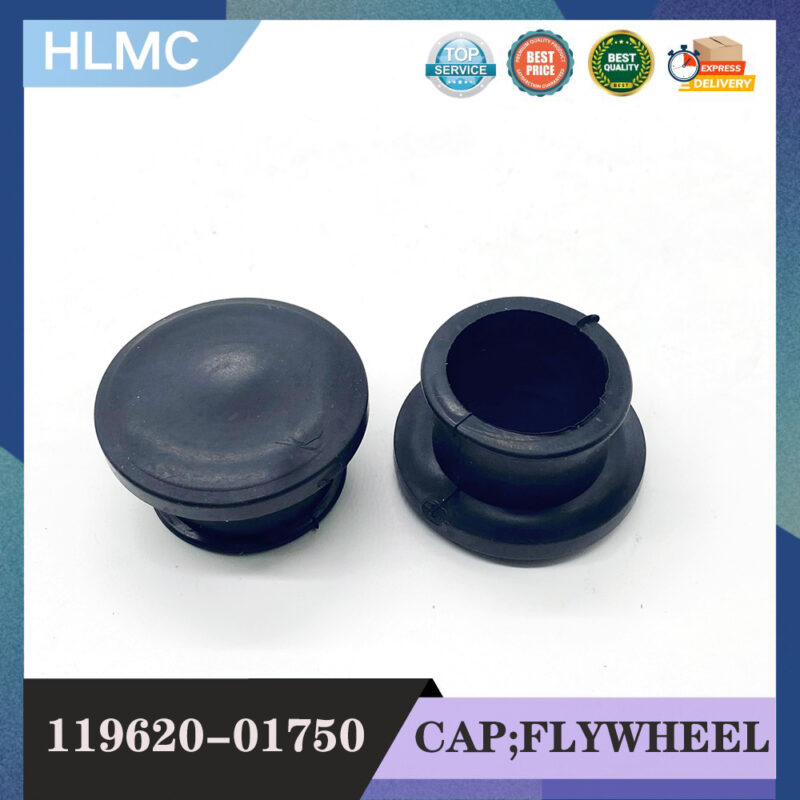 High Quality Excavator Flywheel Housing Rubber Cover 119620-01750 for DH55 DH60 DH80 4TNV94 Engine Oil Cap Assy