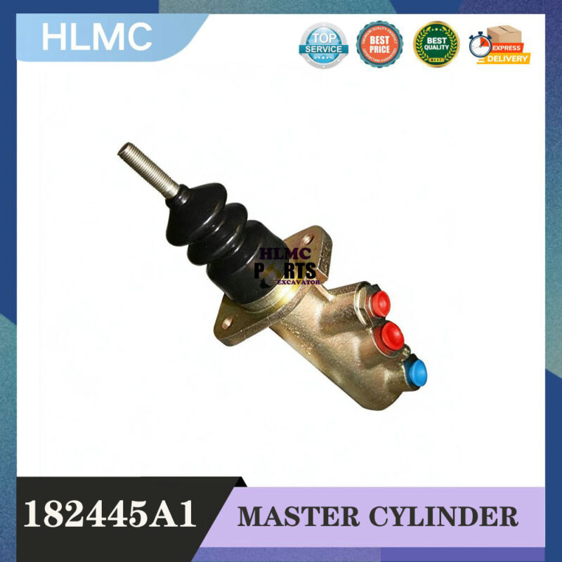 182445A1 Brake Master Cylinder Tandem Brake Pump D126695 87714038 D136837 for Case 580 590 Backhoe Loader