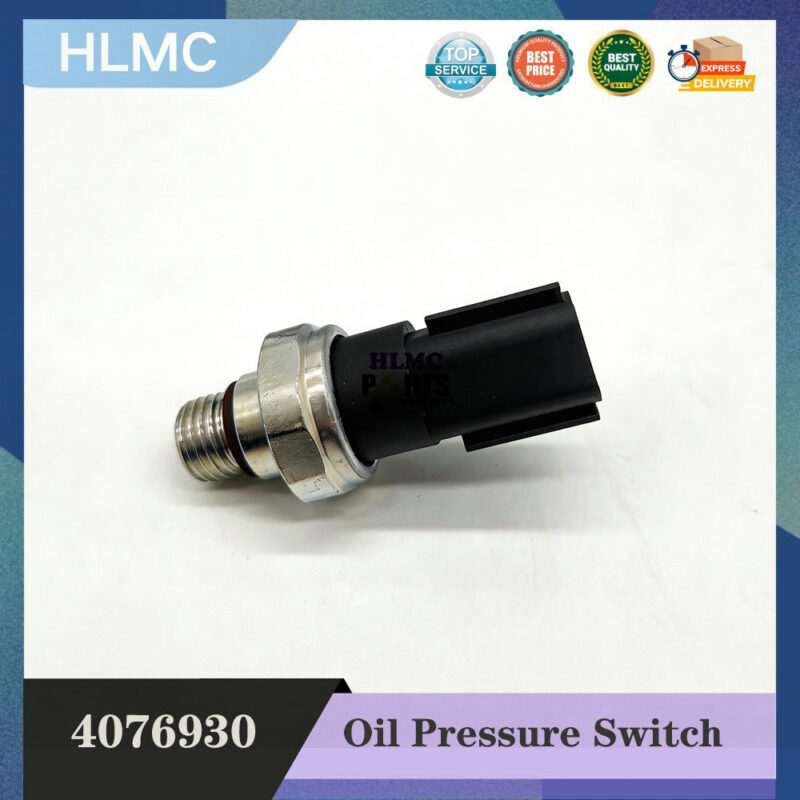 4076930F 4076930 Oil Pressure Switch Steel Diesel Engine Parts for Cummins ISF2.8 ISF28 Excavator