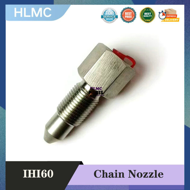 Excavator Chain Nozzle Grease Valve Fill Valve Grease Fitting for IHI60 IHI68 IHI70 IHI80 IHI90 IHI100 Excavator Parts