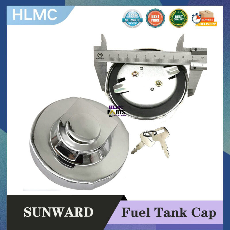 Excavator Parts Excavator diesel tank Cover for SWE50 SWE60 SWE70 SWE80 SWE90 SWE150 Diesel Oil Fuel Tank Cap