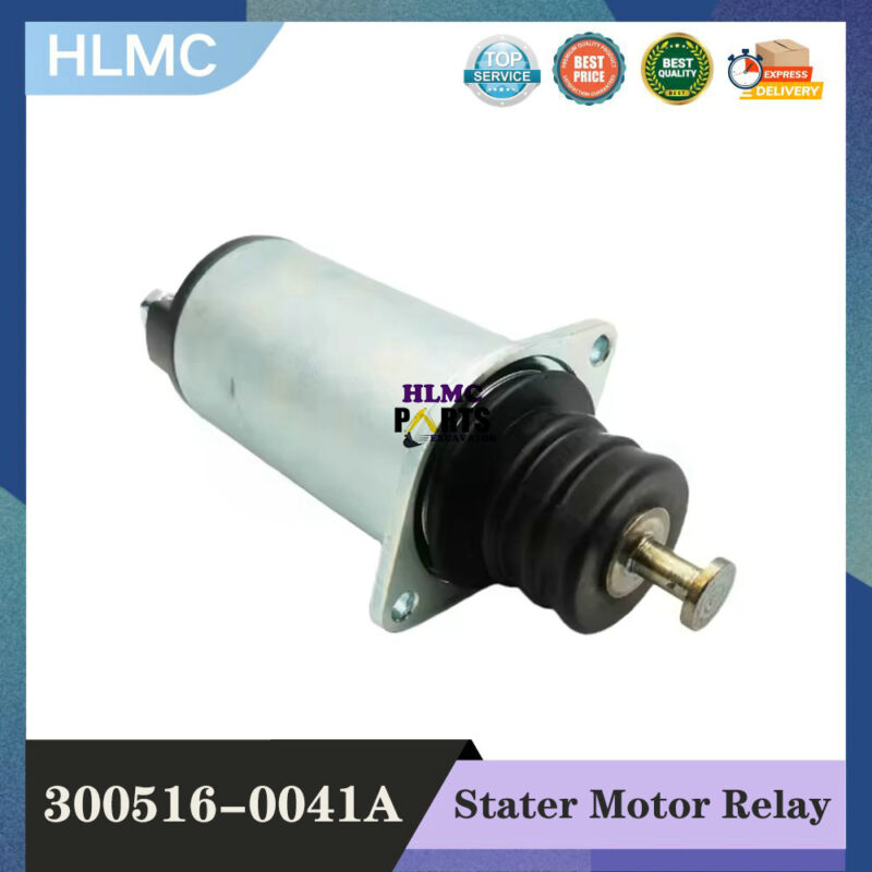 Excavator Stater Motor Relay 300516-0041A 3005160041A Relay for DX225 DX220 DX215 Start Motor Magnetic Switch