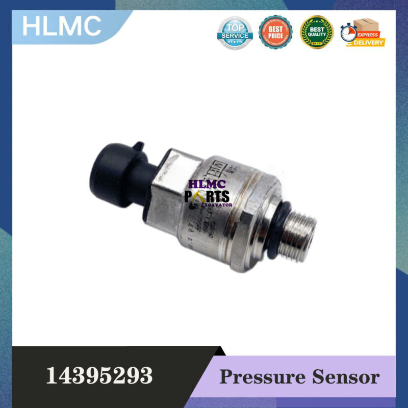 Construction Machinery Parts 14395293 Excavator Pressure Sensor 80353560 for XE135D XE215DA Hydraulic Pressure Sensor Switch