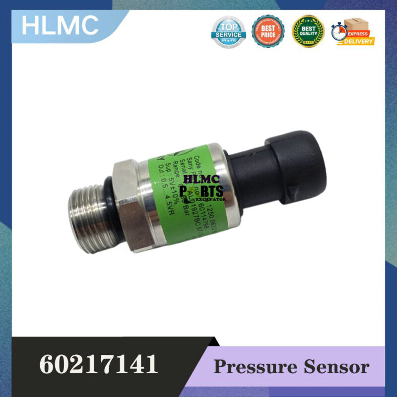 60217141 Excavator Hydraulic Low Pressure Sensor SY335C SY365C 50bar Pump Distribution Valve Sensor Construction Machinery Parts