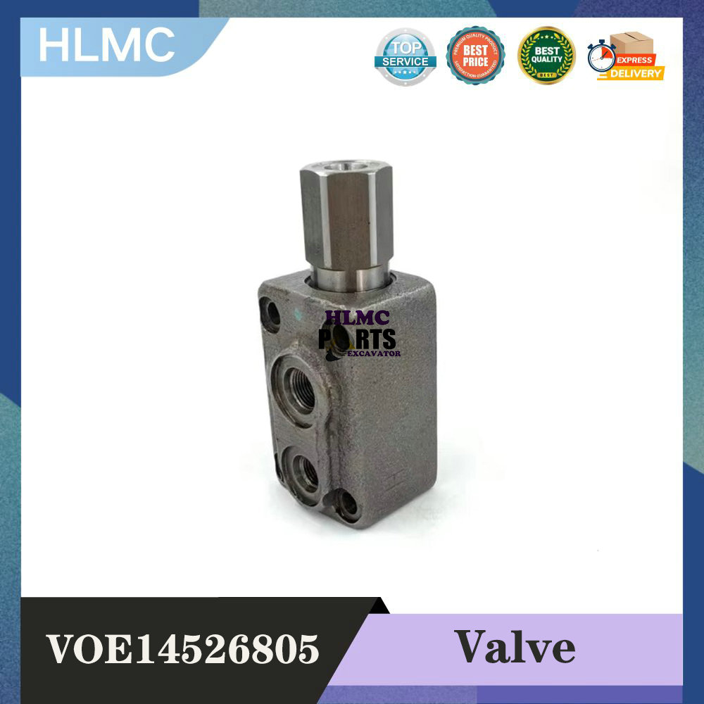 Excavator Relief Valve VOE14526805 145L5336 Excavator Boom Holding Valve for EC210B EC240B Relief Valve Hydraulic Pump Parts