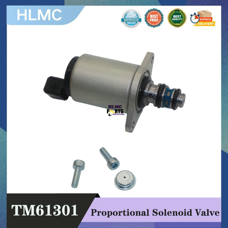 TM61301 Excavator Hydraulic Solenoid Valve Solenoid Valve 3767650 Proportional Solenoid Valve 24V
