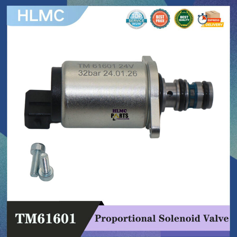 TM61601 Solenoid Valve 24V 32bar for Zoomlion for Excavator Hydraulic Pump Proportional Valve