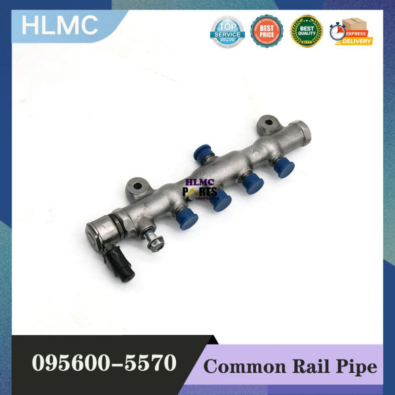 095600-5570 0956005570 High Pressure Common Rail Fuel Pipe for Isuzu 4JK1 4JJ1 D-Max Rodeo Diesel Engine Parts